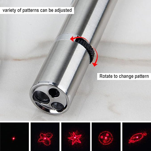 Cat Pointer Interactive Toys Cat Chasing Toys 3 Lights 5 Patterns