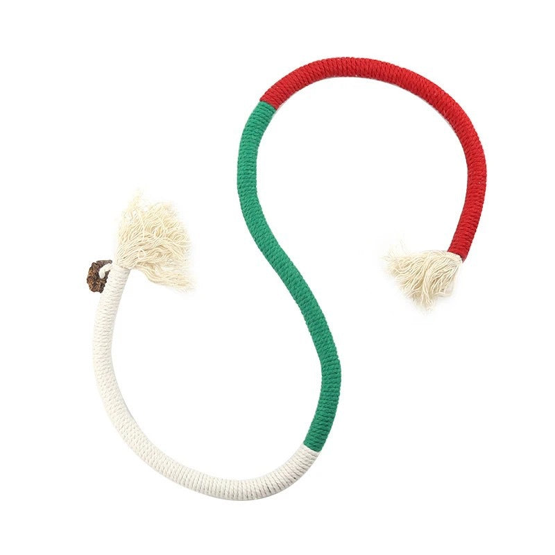 3-Pack Bent Cat Rope Toy
