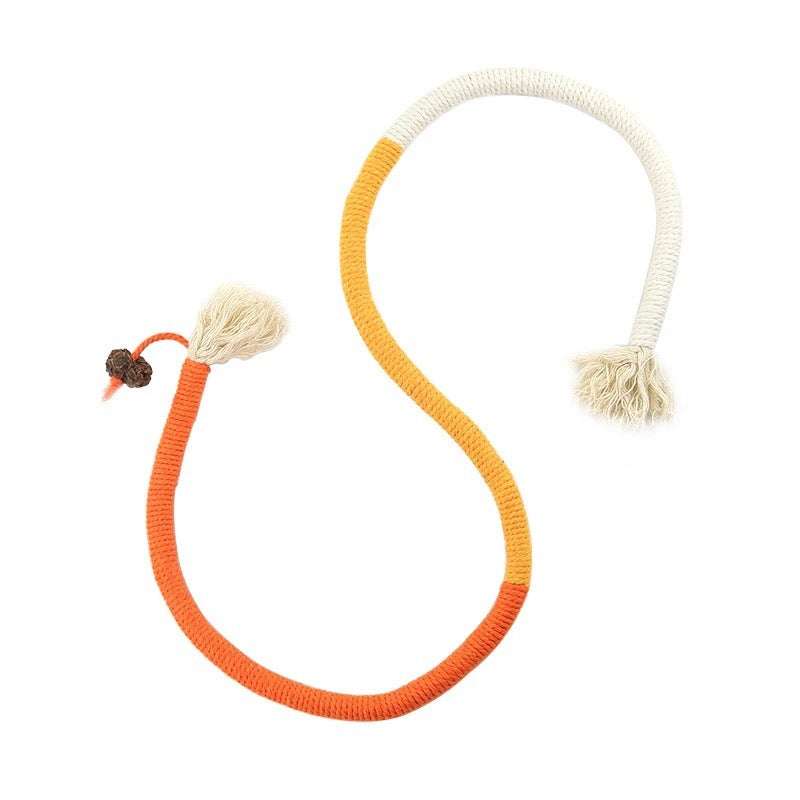 3-Pack Bent Cat Rope Toy