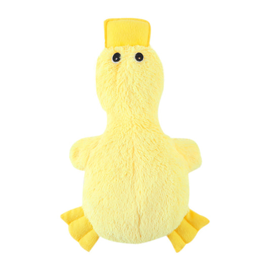 Dog Toy Cute No Stuffing Duck with Soft Squeaker