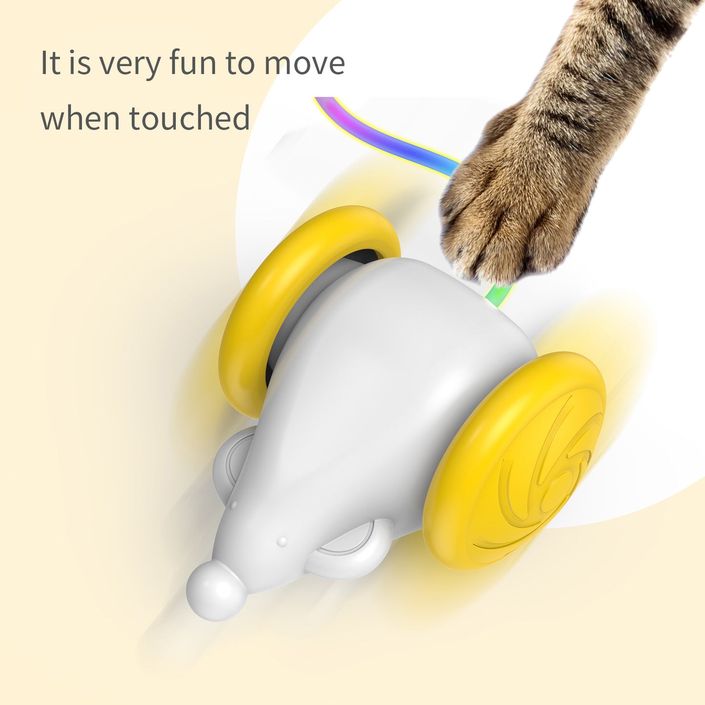 Interactive Cat Toys for Indoor Cats, Wicked Mouse Neo
